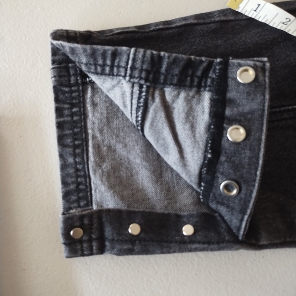 NWT Maniere De Voir Fold over Waistband Jeans Size 8 - Picture 13 of 13